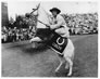Carolyn and Dixie - Baltimore Colts Mascots